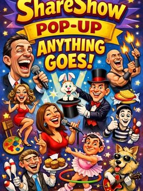 Pop-Up  Share Show Anything Goes